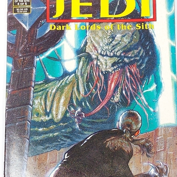 1995 Dark Horse Star Wars Tales Of The Jedi Dark Lords Of The Sith #4 of 6 - Picture 2 of 7